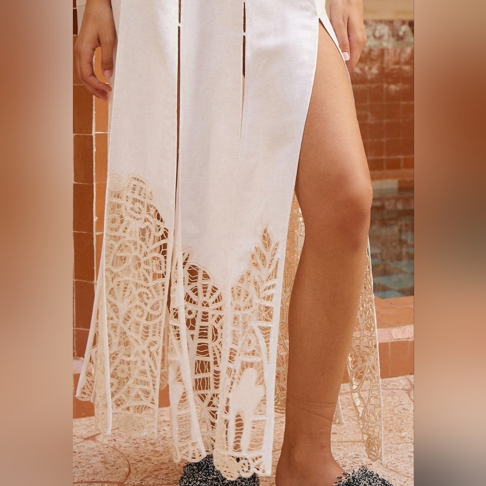 ALEMAIS Rosemary Embroidered Skirt - Picture 2 of 10